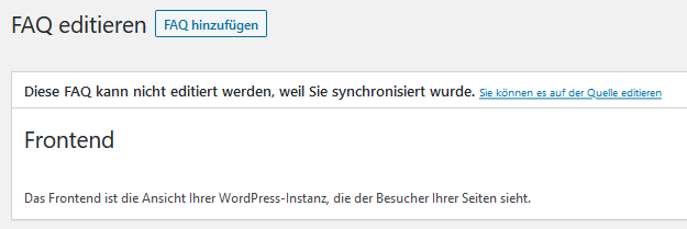 FAQ externe quellen bearbeiten screenshot